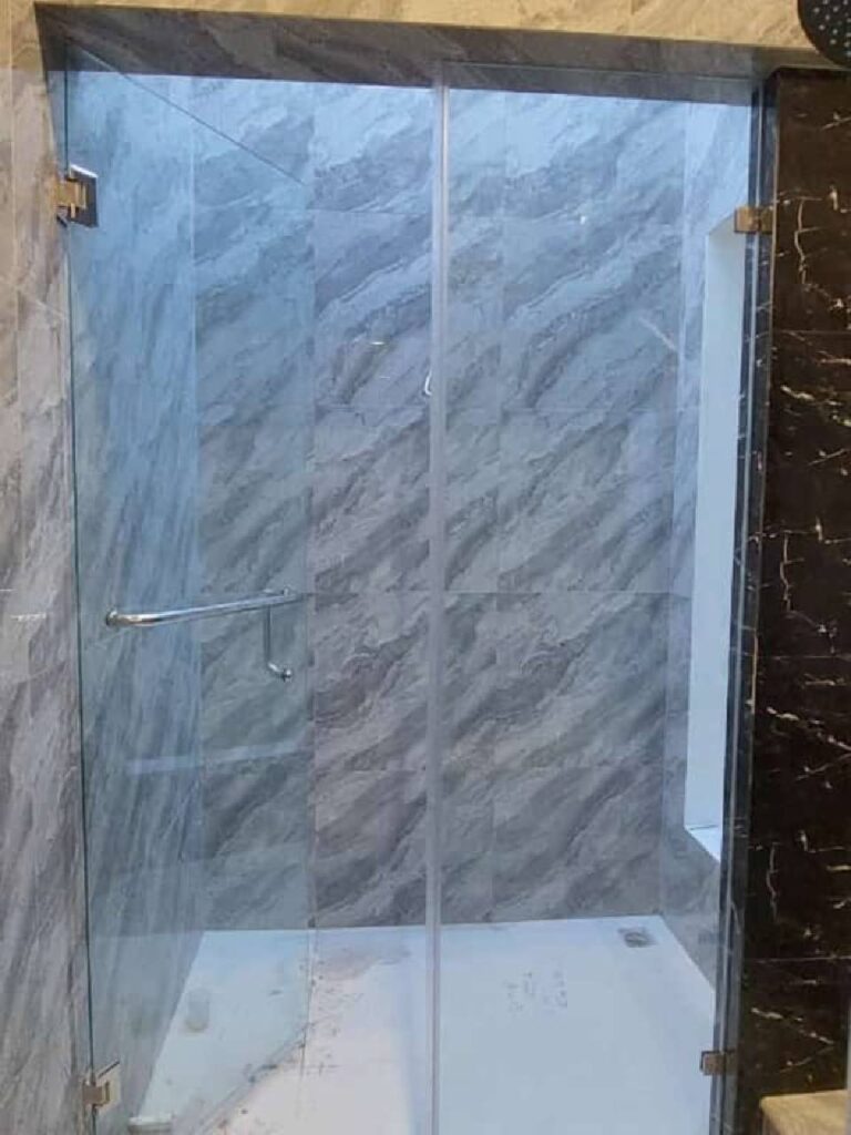 Kaca Shower Tempered